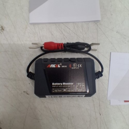 ANCEL BATTERY MOTOR WITH BLUETOOTH AND APP - 12V - RED/BLACK image 2