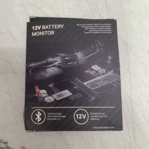 ANCEL BATTERY MOTOR WITH BLUETOOTH AND APP - 12V - RED/BLACK image 4