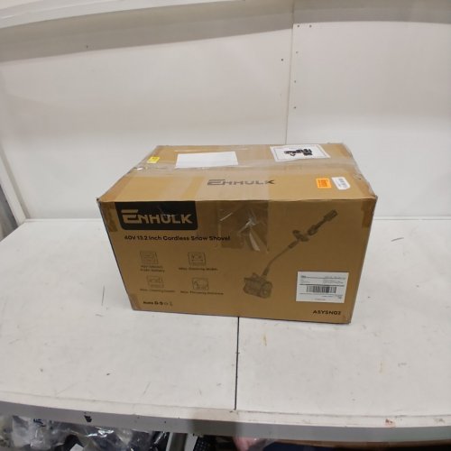 ENHULK ELECTRIC SNOW SHOVEL-2X20V (40V)-13.5"-BLUE/BLACK-(MODEL:ASYSN02) image 6