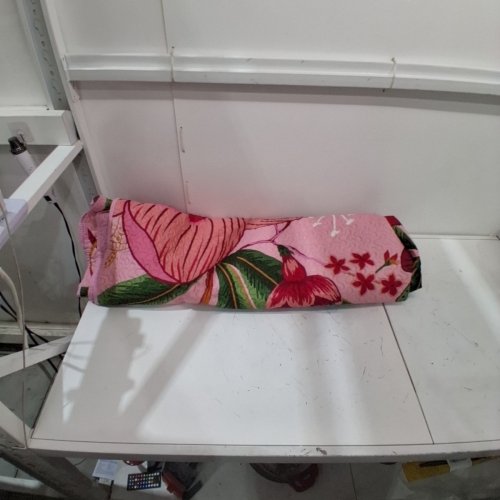 HOME&STYLE FLORAL QUILTED BEDSPREAD - QUEEN - PINK MULTICOLOUR image 2