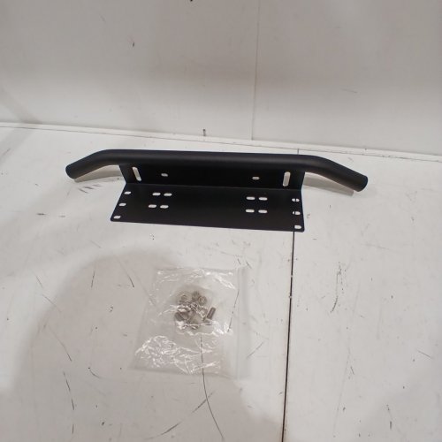 NILIGHT LIGHT BAR MOUNTING BRACKET + FRONT LICENSE PLATE FRAME HOLDER FOR OFF-ROAD LIGHTS - BLACK (MODEL:90021B ) image 2
