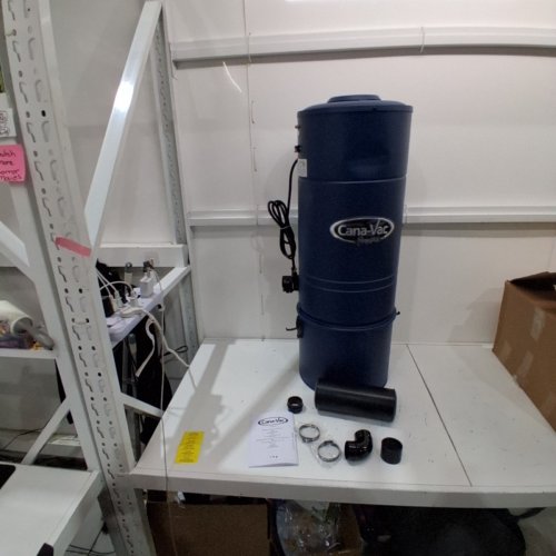 CANA-VAC SIGNATURE CENTRAL VACUUM POWER UNIT - 120 V - 16 L - 600W - BLUE (MODEL: ACAN790A) image 3