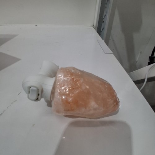 HIMALAYAN CRYSTAL SALT LAMP - WALL PLUG - WHITE image 3