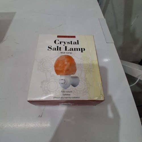HIMALAYAN CRYSTAL SALT LAMP - WALL PLUG - WHITE image 4