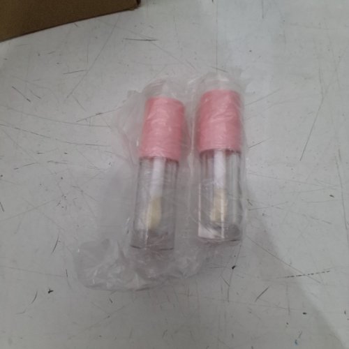 50PK COSIDEA ROUND CHUNKY LIP GLOSS TUBS WITH WAND - 6ML - PINK/CLEAR image 3