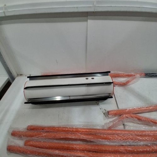 VEVOR ALUMINUM HANDLE 6 SERRATED ROLLER TEETH LAKE WEED ROLLER - 20FT - ORANGE (MODEL: DBS-20FT) image 4