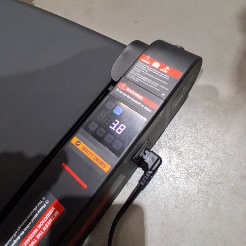 SPERAX 4-IN-1 WALKING TREADMILL AND VIBRATION PAD WITH APP - BLACK/RED (MODEL: RM-01) image 2