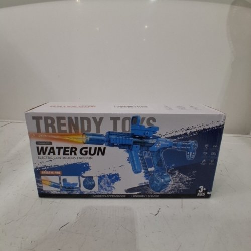 HIGH SPEED ELECTRIC WATER SQUIRT GUN - 25 TO 35FT RANGE- BLUE (CY137) image 2