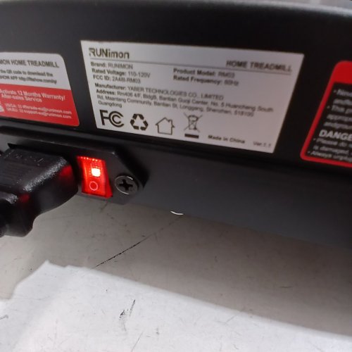 RUNIMON COMPACT WALKING PAD/UNDER DESK TREADMILL WITH LED DISPLAY - 2.75HP - (MODEL: RM03) image 7