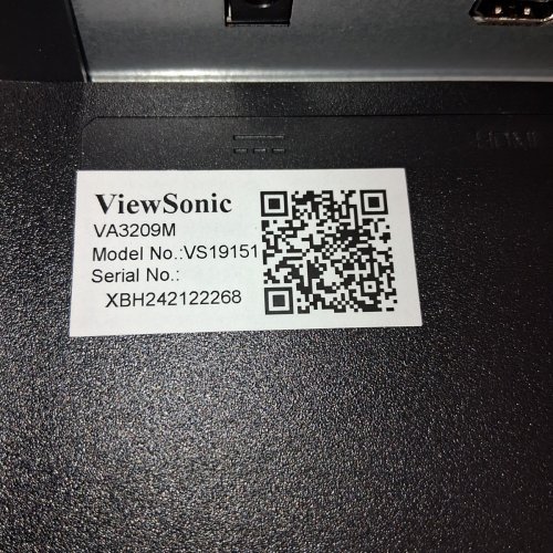 VIEWSONIC COMPUTER MONITOR WITH HDMI - 32" - 1080P - 75HZ - BLACK (MODEL: VA3209M) image 6