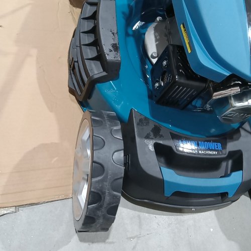 BAOTREE GAS POWERED PUSH LAWNMOWER - 4 STOKE ENGINE - 144CC - 20" - BLUE / BLACK (MODEL: YJ077KM51S) image 4