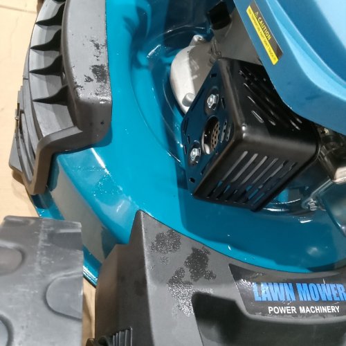 BAOTREE GAS POWERED PUSH LAWNMOWER - 4 STOKE ENGINE - 144CC - 20" - BLUE / BLACK (MODEL: YJ077KM51S) image 5