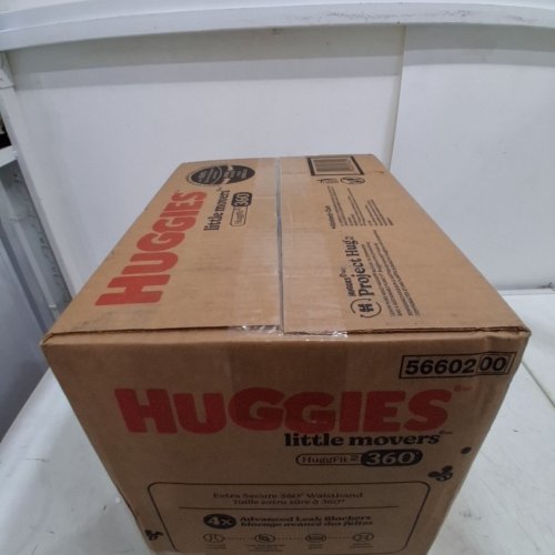 128PK HUGGIES LITTLE MOVERS HUGGFIT BABY DIAPERS WITH 360° WAISTBAND - SIZE 5 (27+LB) - DISNEY MICKY MOUSE (MODEL: 5660200) image 3