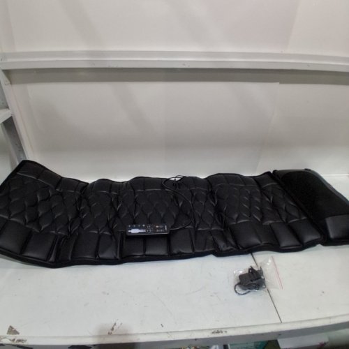 HIMOUTA FULL BODY MASSAGE MAT WITH ADJUSTABLE INTENSITY LEVELS - 63" X 20" - BLACK (MODEL: SL-601D) image 3