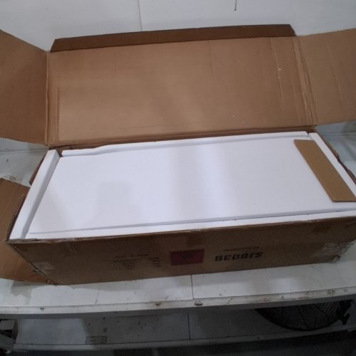 ZEIBOSPRI TALL WOODEN BATHROOM STORAGE CABINET WITH ADJUSTABLE SHELVES - 63" X 23" X 11" - WHITE - (MODEL: SJB03B) image 4