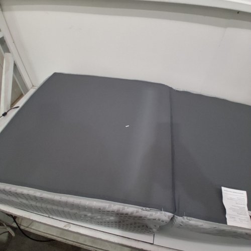 CERTIPUR-US TRI-FOLD FOAM MATTRESS TOPPER WITH CARRY BAG - TWIN - 6FT X 2FT X 4" - GREY image 3