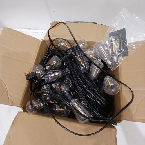 OHLUX OUTSIDE SHATTERPROOF STRING LED LIGHTS - 120FT - 2200K - BLACK image 3