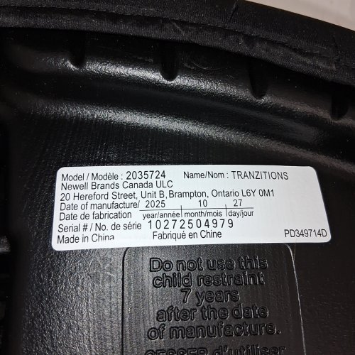 GRACO TRANZITIONS 3-IN-1 HARNESS BOOSTER SEAT - 22-100LBS - PROOF BLACK (MODEL: 2035724) image 3