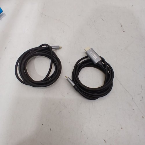 2PK SILKLAND 4K USBC TO HDMI CABLE - 6FT - GREY image 2