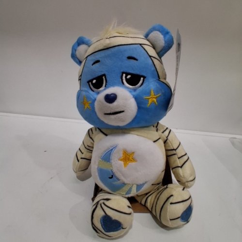 CARE BEARS X MONSTERS PLUSH TOY - BLUE / CREAM (STYLE: BEDTIME BEAR AS THE MUMMY) image 3