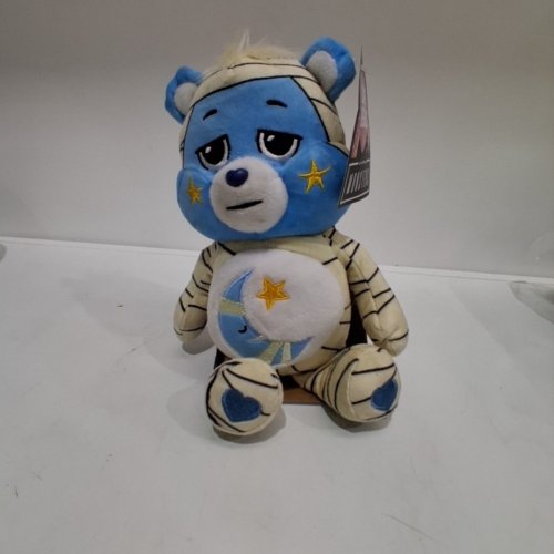CARE BEARS X MONSTERS PLUSH TOY - BLUE / CREAM (STYLE: BEDTIME BEAR AS THE MUMMY) image 5