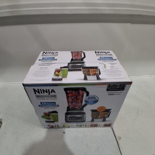 NINJA PROFESSIONAL PLUS AUTO-IQ 3-IN-1 KITCHEN SYSTEM - BLACK (MODEL: BN801C) image 2