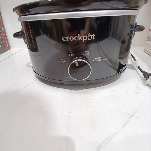 CROCK-POT CLASSIC SLOW COOKER - 4 QT - BLACK (MODEL: 2166871) image 2