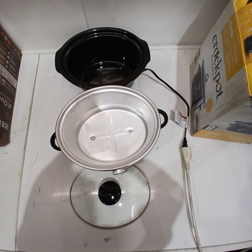 CROCK-POT CLASSIC SLOW COOKER - 4 QT - BLACK (MODEL: 2166871) image 4