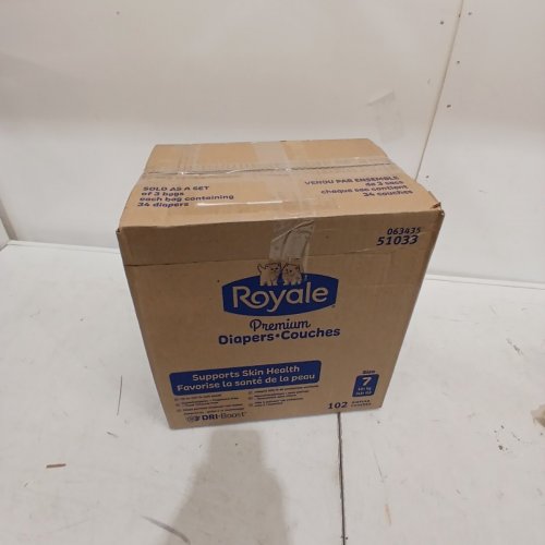 102PK ROYALE PREMIUM DISPOSABLE DIAPERS - SIZE 7 (MODEL: 51033) image 3