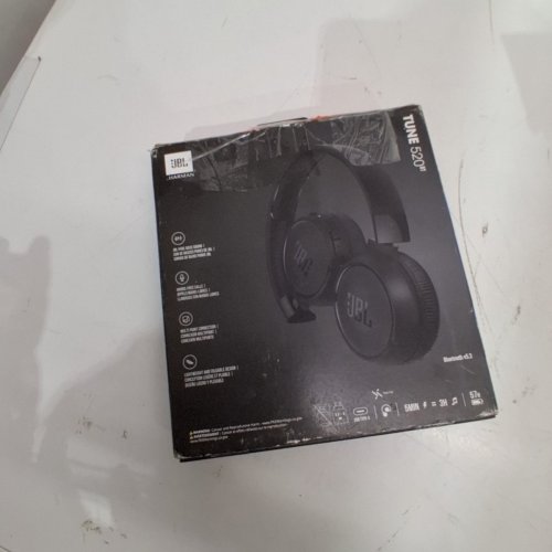 JBL BLUETOOTH WIRELESS HEADPHONES - BLACK (MODEL: TUNE 520BT) image 7