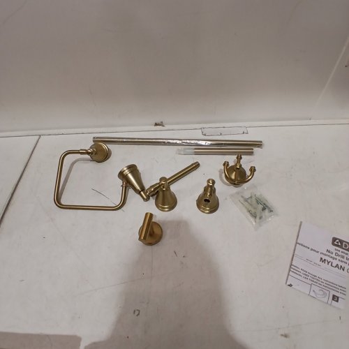 4PC DELTA MYLAN BATHROOM ACCESSORY SET - 18" - CHAMPAGNE (MODEL : MYN64-CZ) image 2