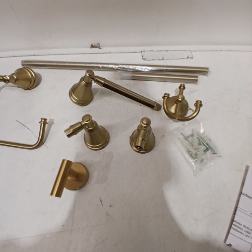 4PC DELTA MYLAN BATHROOM ACCESSORY SET - 18" - CHAMPAGNE (MODEL : MYN64-CZ) image 3