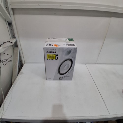 YAMAHA 5" POWERED STUDIO MONITOR SPEAKER - 70W - WHITE (MODEL: HS5) image 9