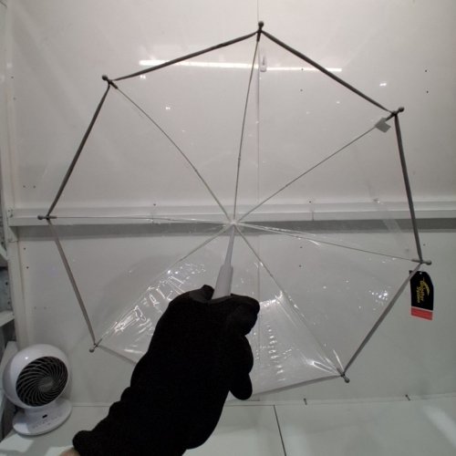YOUTH KIDS THE WEATHER STATION RAIN UMBRELLA - 26" - CLEAR (MODEL: 60-G-CLEAR) image 3