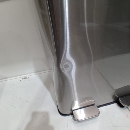 GARVEE DUAL GARBAGE BIN WITH SOFT-CLOSE LIDS - 40L EACH SIDE - SILVER STAINLESS STEEL - (MODEL: PHK_33UVXS6Y) image 3