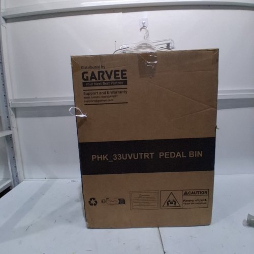 GARVEE DUAL GARBAGE BIN WITH SOFT-CLOSE LIDS - 40L EACH SIDE - SILVER STAINLESS STEEL - (MODEL: PHK_33UVXS6Y) image 4