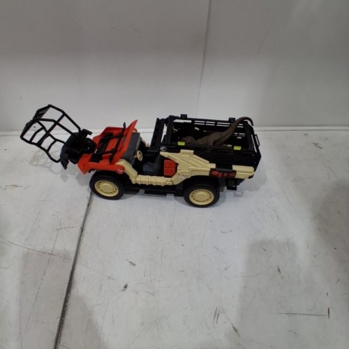MATCHBOX JURASSIC WORLD REMOTE-CONTROL DINO CATCHER TRUCK WITH DINOSAUR - MULTI-COLOUR (MODEL: JHB67) image 4
