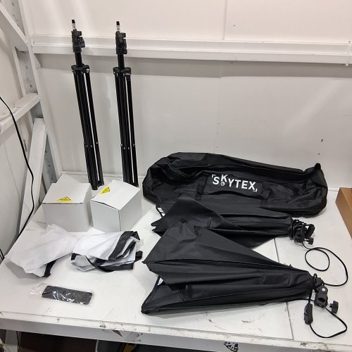 SKYTEX SOFTBOX LIGHTING KIT - 85W - 2700-6400K - BLACK (MODEL: LED570) image 3