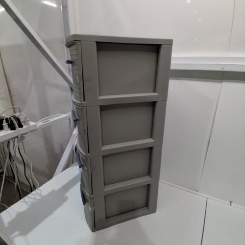 STERILITE 4 DRAWER NARROW TOWER - 32" - GREY (MODEL:002-02-0029) image 3