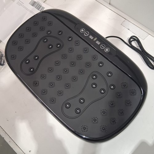 LIFEPRO HEXAPLATE LITE VIBRATION PLATE EXERCISE MACHINE WITH MAGNETIC ACUPOINTS AND RESISTANCE BANDS - BLACK (MODEL: LP-HXPLTL-BLK) image 5