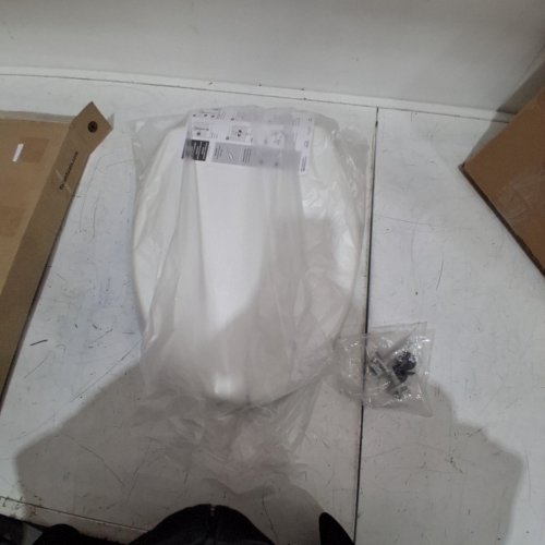 BEMIS SLOW CLOSE EASY CLEAN TOILET SEAT - ELONGATED 18.5" - WHITE (MODEL: 7300SLEC-000) image 2