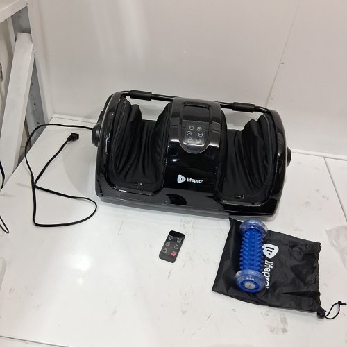 LIFEPRO SHIATSU KNEADING AND ROLLING MASSAGER WITH REMOTE - BLACK (MODEL: CA-LP-RLXTX-BLK) image 4