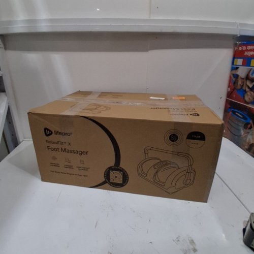 LIFEPRO SHIATSU KNEADING AND ROLLING MASSAGER WITH REMOTE - BLACK (MODEL: CA-LP-RLXTX-BLK) image 5