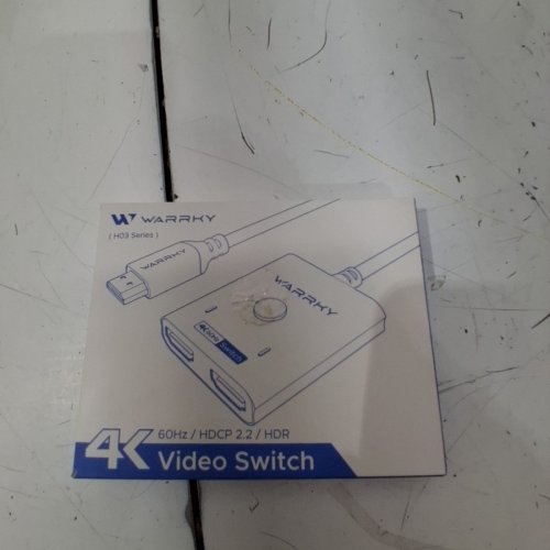 WARRKY HDMI 4 K VIDEO SWITCH - 60HZ / HDCP 2.2 / HDR - GRAY (STYLE: H03 SERIES) image 3