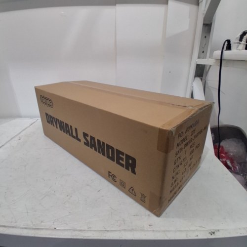 ELECTRIC DRYWALL POLE SANDER FOR POPCORN CEILING/WALL WITH VACUUM DUST COLLECTOR - 900W - 8.5A - 800-2100 RPM - YELLOW (MODEL: 225/DWSR-3103YBL-NK) image 4