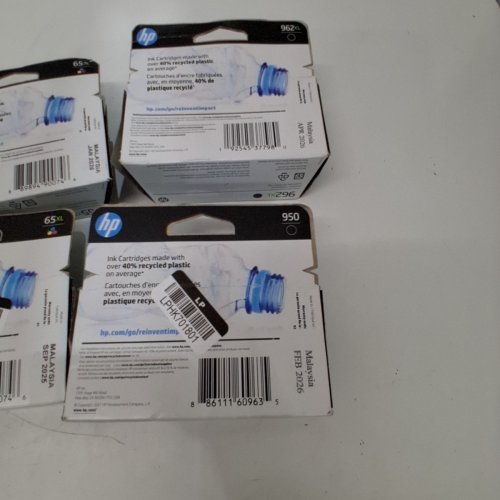 6 *EXPIRED* ASSORTED HP INK CARTRIDGES - 60, 60XL, 65XL, 950, 962XL image 3