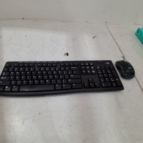LOGITECH WIRELESS KEYBOARD AND MOUSE COMBO - 2.4 GHZ WIRELESS - BLACK (MODEL: MK270) image 3