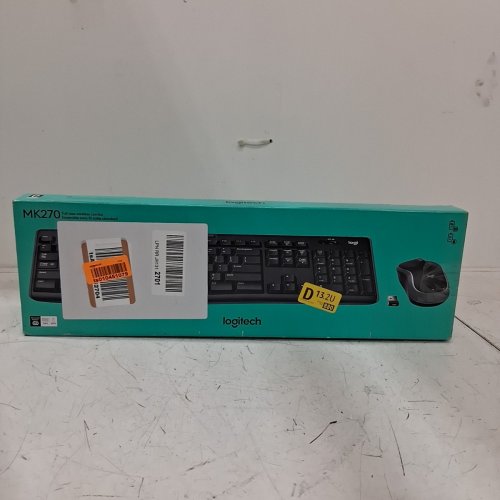 LOGITECH WIRELESS KEYBOARD AND MOUSE COMBO - 2.4 GHZ WIRELESS - BLACK (MODEL: MK270) image 5