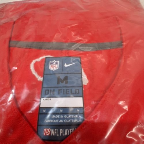MEN'S NIKE NFL ON FIELD OFFICIAL BUFFALO BILLS #17 JOSH ALLEN JERSEY - MEDIUM - RED image 3