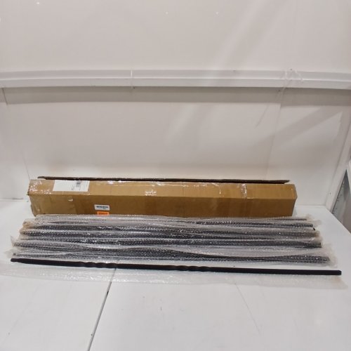 30PK DECOREX IRON STAIR TWISTED SQUARE BALUSTERS - 1/2" X 44" - BLACK image 2